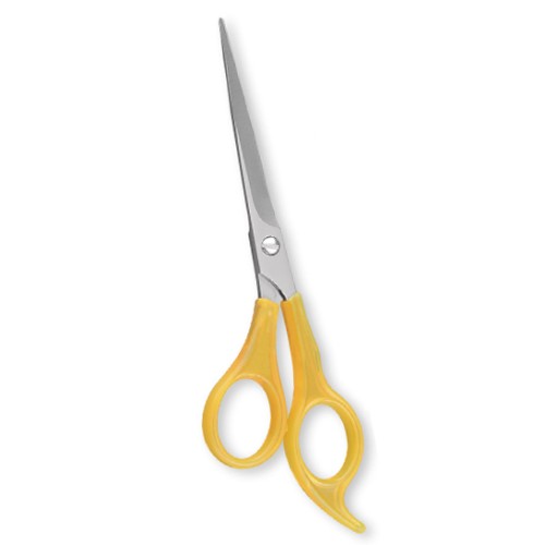 Plastic Handle Hair Cutting Scissors